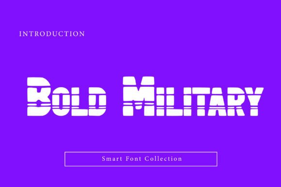 Bold Military: The Strong Typeface Your Brand Needs