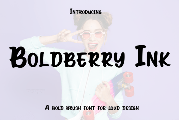 Boldberry Ink: A Bold Font for Business