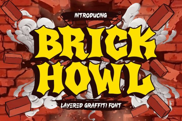 Brick Howl: A Bold Display Font for Your Brand