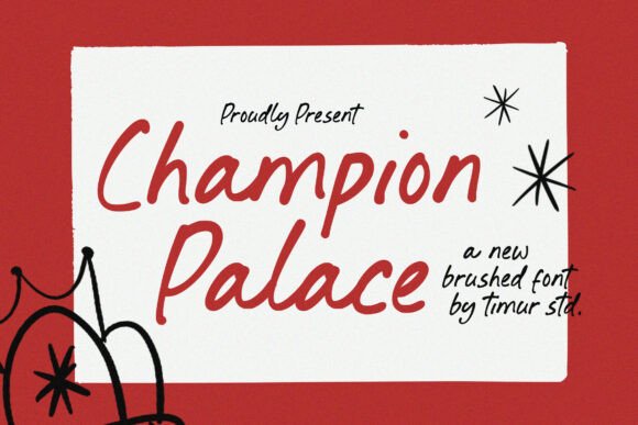 Champion Palace: A Bold Font for Business