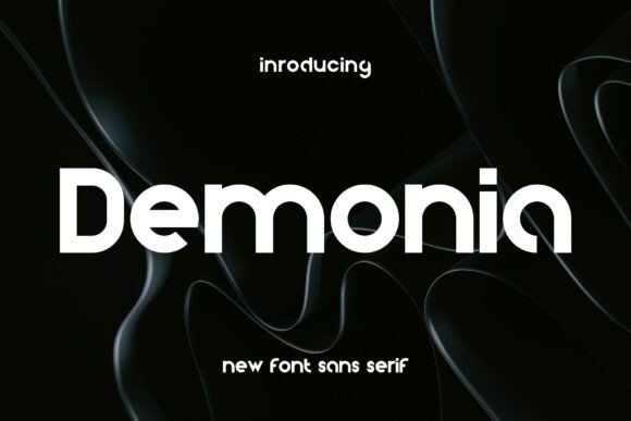 Demonia: A Bold Sans Serif Font for Editorial Impact
