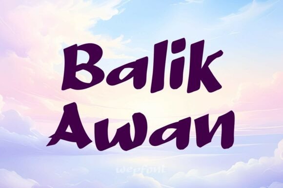 Designing with Balik Awan: A Bold Display Typeface for Editors