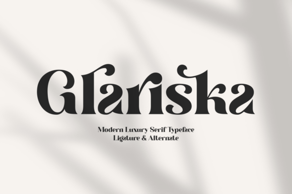 Glariska: A Serif Font for Real-World Design