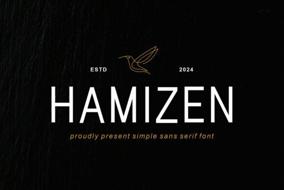Hamizen: The Bold Sans Serif Font for Impactful Campaigns