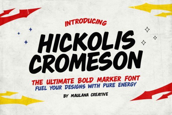 Hickolis Cromeson: A Bold Display Font for Small Business Branding