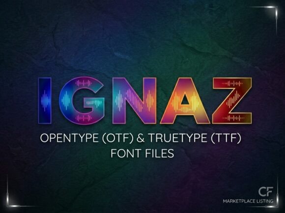 Ignaz Font Review: A Bold Display Typeface for Branding