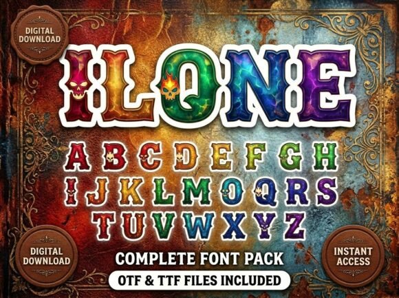 Ilone: A Distinctive Display Font for Editorial Impact