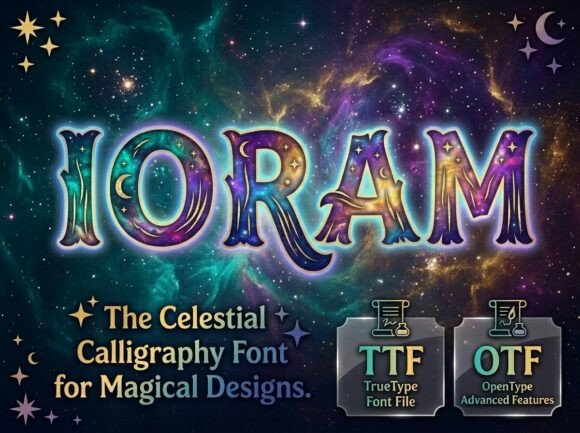 Ioram: A Distinctive Display Font for Editorial Impact