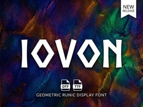 Iovon Display Font Review for Modern Web Design
