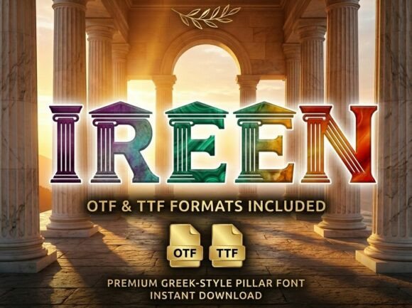 Ireen: The Display Font That Stops the Scroll