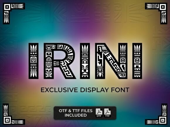 Irini Review: A Bold Display Typeface for Modern Branding