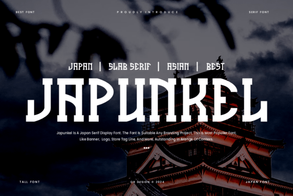 Japunkel: A Slab Serif with Grit and Soul for Bold Brands