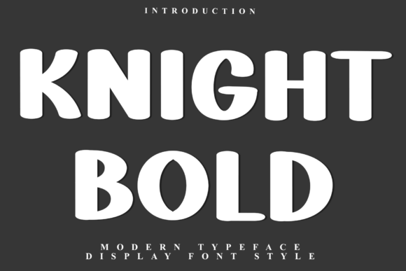 Knight Bold: The Festive Display Font for Holiday Campaigns