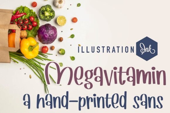 Megavitamin: A Friendly Sans Serif Font for Branding