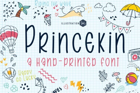 Princekin: A Whimsical Typeface for Polished Branding