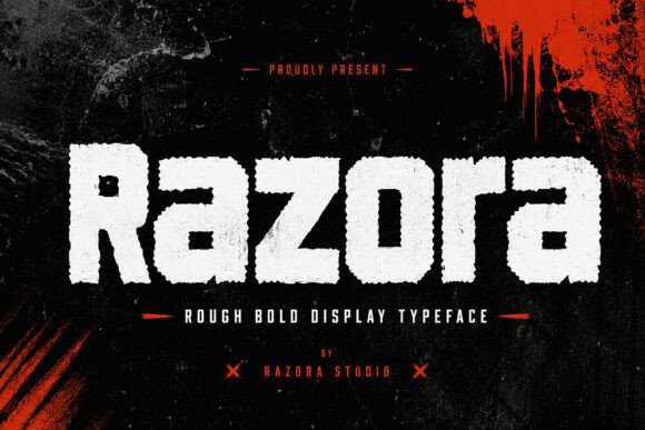 Razora: The Bold Display Font for Loud Campaigns