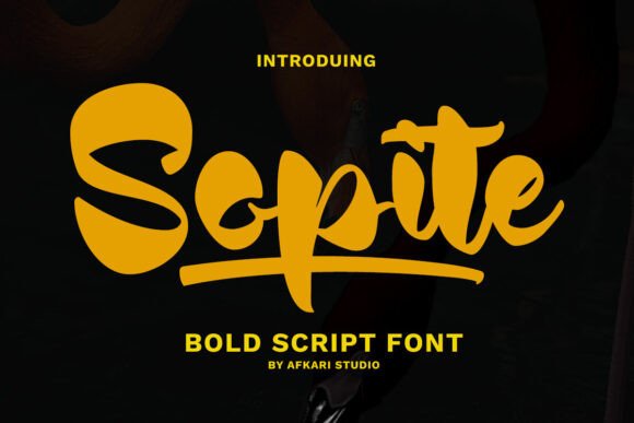 Sopite Font Review: Bold Script for Campaign Headlines