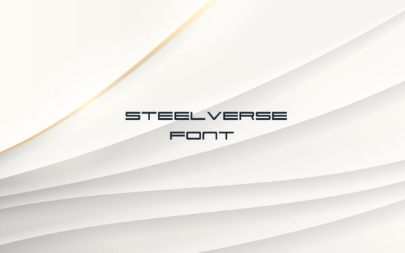 Steelverse: A Bold Typeface for Editorial Design