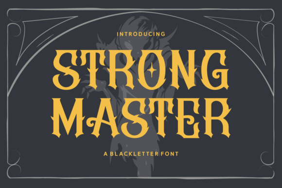 Strong Master Font for Bold Branding