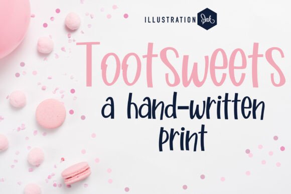 Tootsweets: A Whimsical Handwritten Font for Web Design