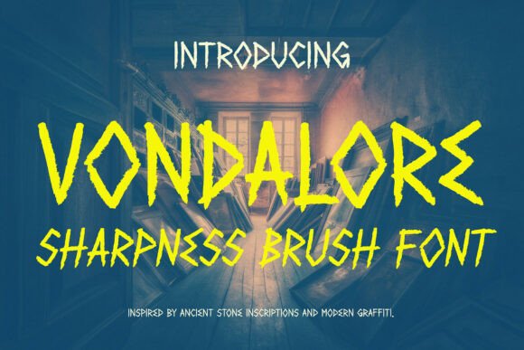 Vondalore: The Bold Display Font for Scroll-Stopping Marketing